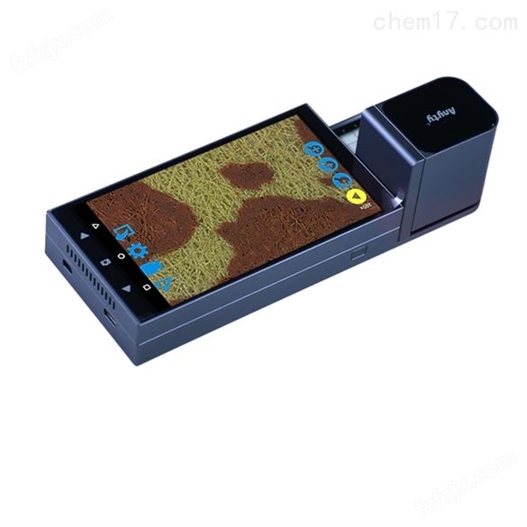 便携式带屏显微镜纤维检测 