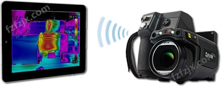 FLIR T-Series Infrared Camera Wi-Fi Transfer to Apple iPad